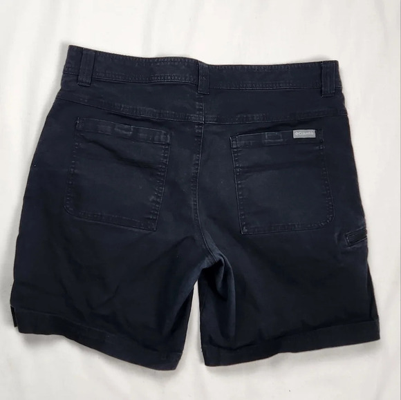 Columbia Black Button Up Shorts - Picture 5 of 5